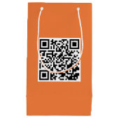 Kleiner, benutzerdefinierter Beutel mit QR-Code fü Kleine Geschenktüte (Vorderseite)