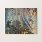 Kleiner Bergsee im Herbst Puzzle (Horizontal)