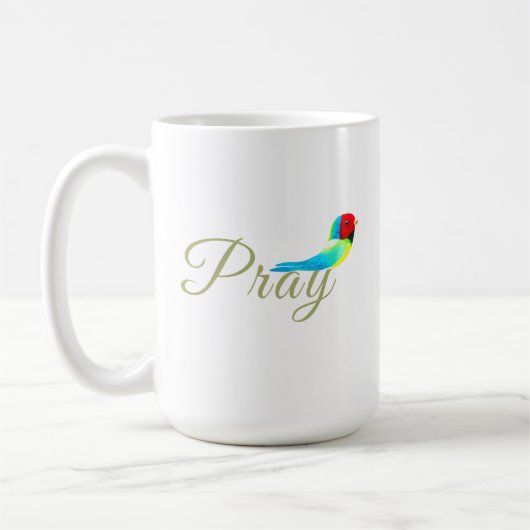 Kleiner Betvogel  Kaffeetasse (Links)