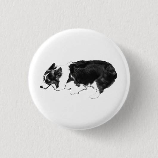 Kleiner Beweger, strahlende Laune Button (Vorderseite)