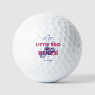 Kleiner BH und Biker der Mann der Mythos der Legen Golfball
