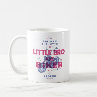 Kleiner BH und Biker der Mann der Mythos der Legen Kaffeetasse