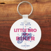 Kleiner BH und Biker der Mann der Mythos der Legen Schlüsselanhänger (Vorderseite)