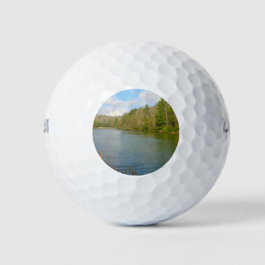 Kleiner Bibersee Frühjahr Golfball (Vorderseite)