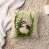 Kleiner Bird Vintag Kissen (Decke)