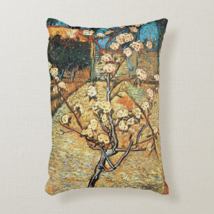 Kleiner Birnbaum in Bloom von Vincent van Gogh Dekokissen