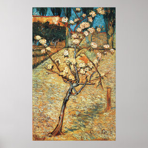 Kleiner Birnbaum in Bloom von Vincent van Gogh Poster