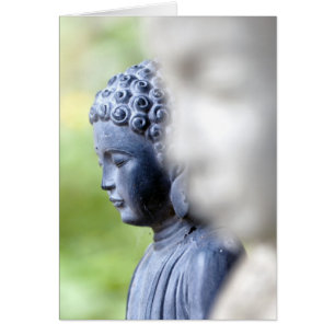 Kleiner blauer Buddha