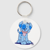 Kleiner blauer Schlüsselanhänger (Vorderseite)