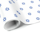 Kleiner blauer Star von David White Geschenkpapier (Rolleneckpunkt)
