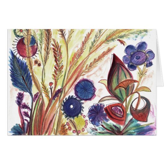 Kleiner Blumenstrauß-Garten (Vorderseite (Horizontal))