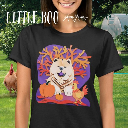 KLEINER BOO Creme Chow T - Shirt