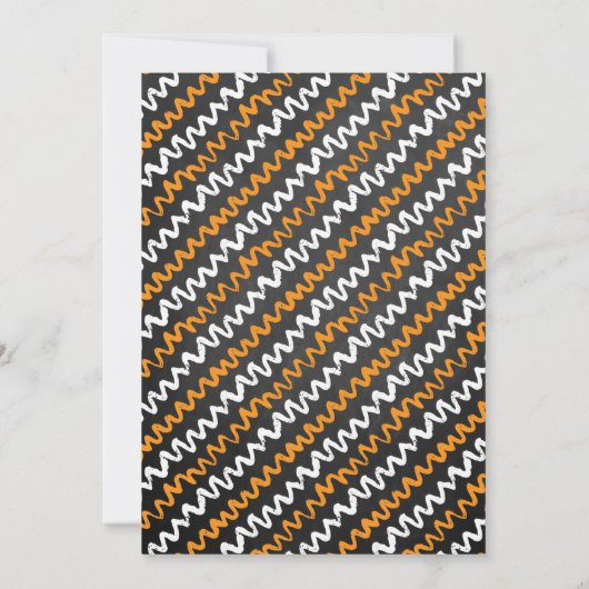 Kleiner Boo! Halloween 2. Geburtstag Einladung (Rückseite)