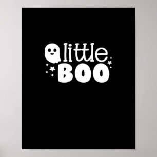 Kleiner Boo Halloween Druck Design Poster