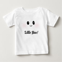 Kleiner Boo! Niedliches Geisterkostüm Baby T-shirt