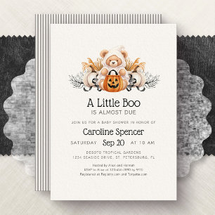 Kleiner Boo Trick Or Treat Halloween-Baby-Party Einladung
