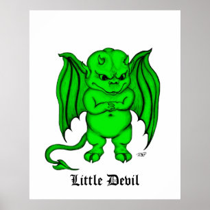 Kleiner böser Teufel Poster