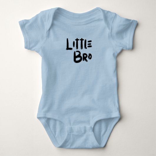 Kleiner Bro Baby Bodysuit Strampler (Vorderseite)