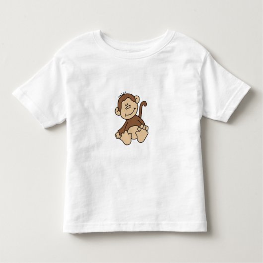Kleiner Brown-Affe Kleinkind T-shirt (Vorderseite)