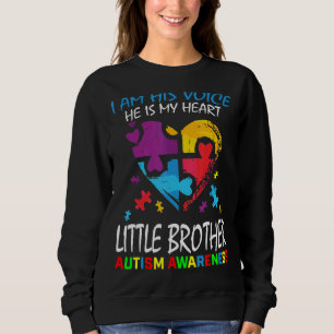 Kleiner Bruder Autismus Bewusstsein, dass ich sein Sweatshirt