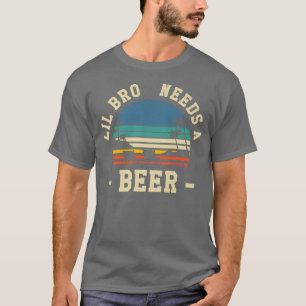 Kleiner Bruder braucht ein Vintages Bier trinken B T-Shirt