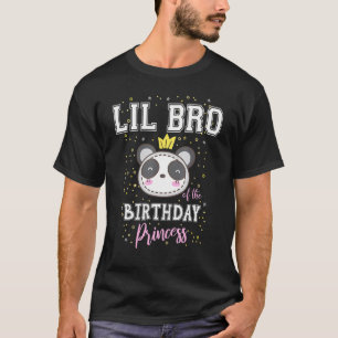 Kleiner Bruder der Geburt Prinzessin Niedlich Pand T-Shirt