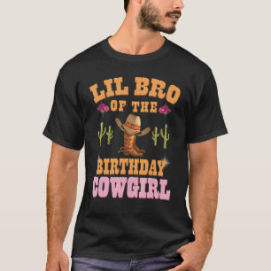 Kleiner Bruder der Geburtstags-Cowgirl Western-The T-Shirt