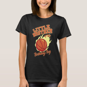 Kleiner Bruder des Geburtstagskäfers Basketball Fa T-Shirt