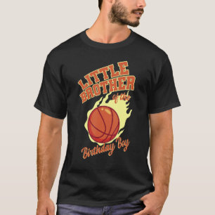 Kleiner Bruder des Geburtstagskäfers Basketball Fa T-Shirt