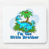 Kleiner Bruder-Dinosaurier Mousepad (Vorne)