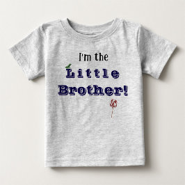 Kleiner Bruder mit Alter Baby T-shirt