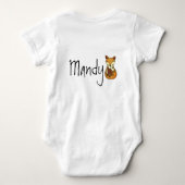 Kleiner Bruder/Schwester Baby Strampler (Rückseite)