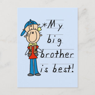 Kleiner Bruder-T - Shirts und Geschenke Postkarte