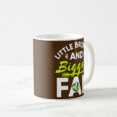 Kleiner Bruder und größte Fliegenschwingenfamilie Kaffeetasse (VorderseiteRechts)