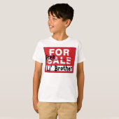 Kleiner Bruder zum Verkauf Funny T - Shirt (Vorne ganz)
