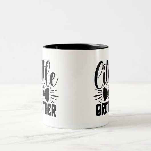 Kleiner Bruder Zweifarbige Tasse (Mittel)