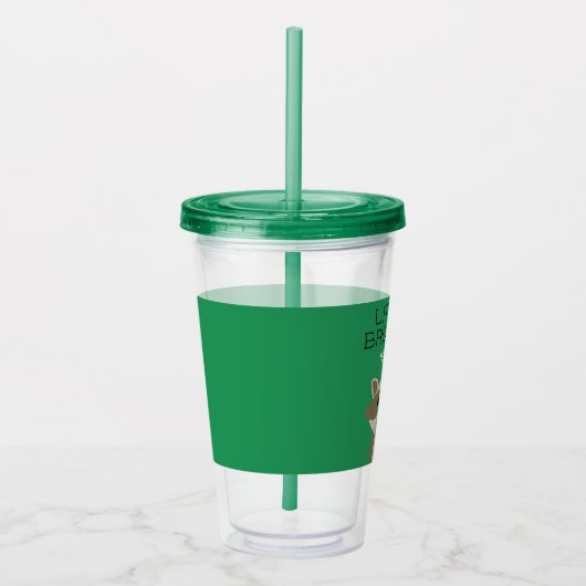 Kleiner Bruderoder großer BruderRaccoon Acryltrinkbecher (Rechts)