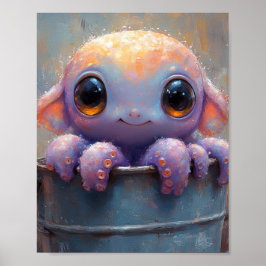 Kleiner Bucket Friend Print & Download Poster