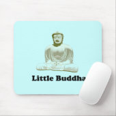 Kleiner Buddha-T - Shirt Mousepad (Mit Mouse)