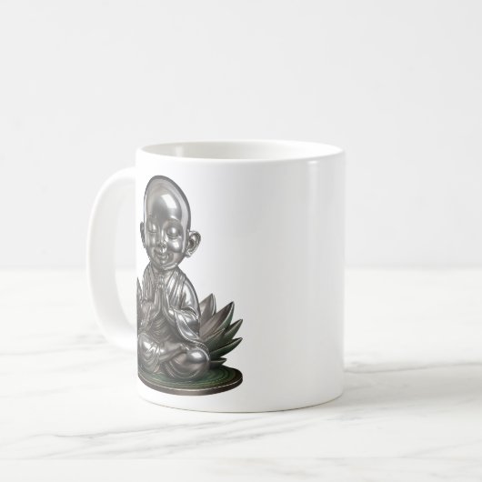 Kleiner Buddhist Kaffeetasse (Vorderseite Links)