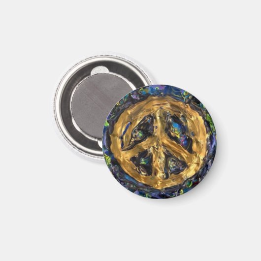 Kleiner Button Magnet (Vorderseite/Rückseite)