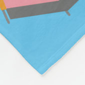 Kleiner Camper im Trainings-Baby Fleecedecke (Ecke)