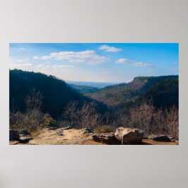 Kleiner Canyon, Petit Jean Staat Park, Arkansas Poster