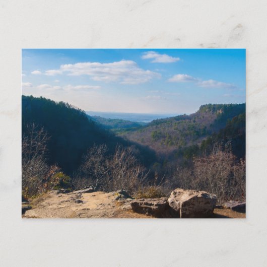 Kleiner Canyon, Petit Jean Staat Park, Arkansas Postkarte (Vorderseite)