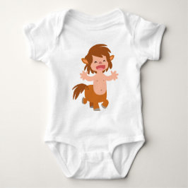 Kleiner Cartoon Centaur Baby Apparel Baby Strampler