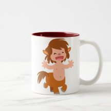 Kleiner Cartoon Centaur Tasse