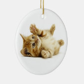 KLEINER CAT KERAMIK ORNAMENT (Rechts)