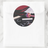 Kleiner Chalkboard Runder Aufkleber (Tasche)