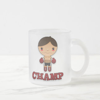 Kleiner Champion - mattierte Tasse - Junge
