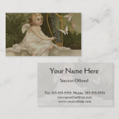 Kleiner Cherub lächelt Visitenkarte (Vorne/Hinten)